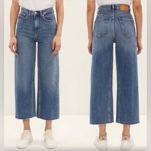 Frank & Oak nina wide leg jean